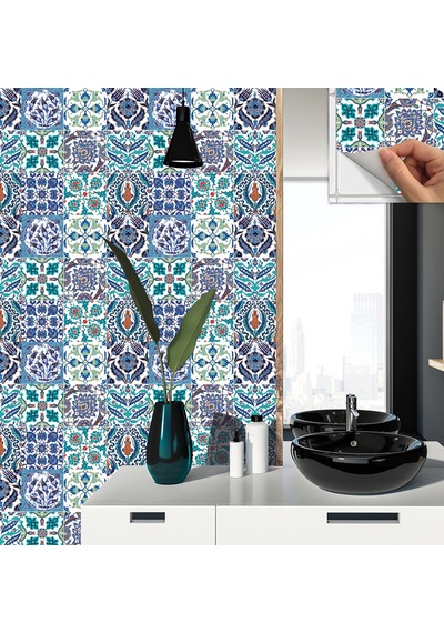 Tink Çini 019 Karma Desenli Pvc Karo 30X30 Cm