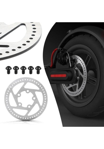Elektrikli Scooter İçin Arka Teker Fren Rotor Diski 110mm 5 Delik