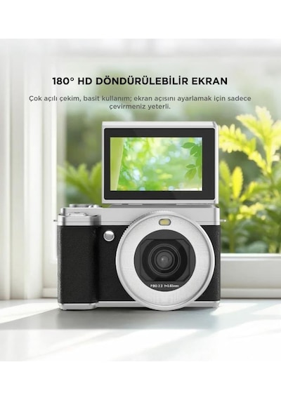 Torima CMR45 Dijital Mini Fotoğraf Video Kamera Siyah