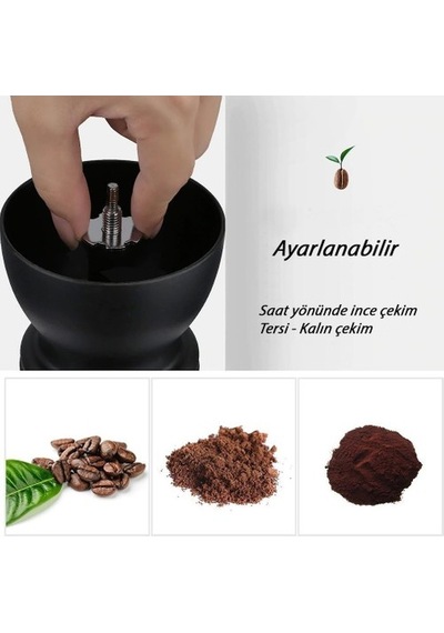 Black Goat Seramik Kahve Değirmeni - Manual Ceramic Grinder