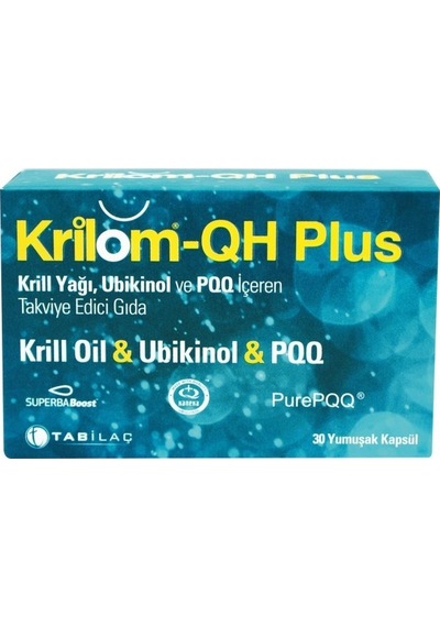 Krilom Qh Plus 30 Yumuşak Kapsül