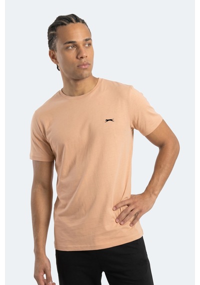 Slazenger Rosalva T Erkek Pamuklu Vizon Tişört