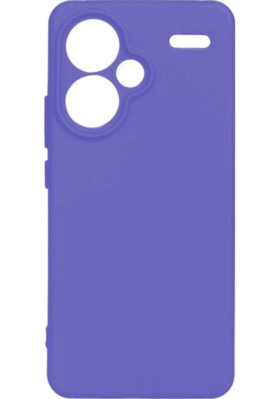 Xiaomi Redmi Note 13 Pro Plus 5g Kılıf Zore Biye Silikon Lila