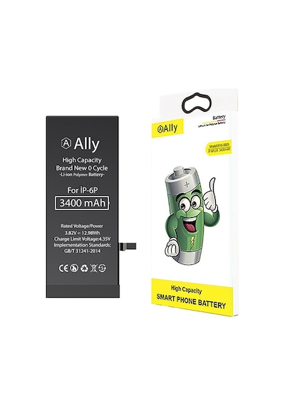 Ally Apple Uyumlu iPhone 6 Plus 3400 mAh Yüksek Kapasiteli Pil Batarya