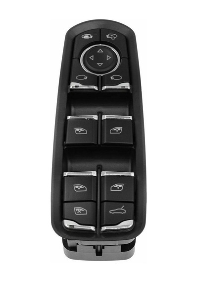 Porsche Cayenne Sol Dörtlü Cam Düğmesi Kör Nokta Şerit 2013-2019