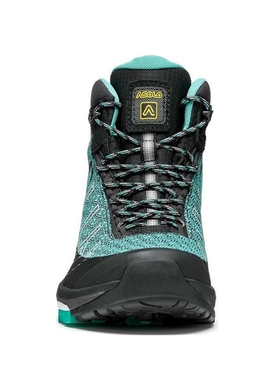 Asolo Falcon Black/aqua Green Gore Tex Kadın Outdoor Bot Mavi
