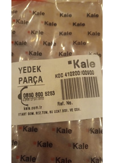 Kale Gömme Rezervuar Temiz Su Uzatma Borusu Ve Contası Siyah