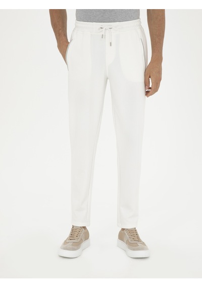 Cacharel Beyaz Slim Fit Eşofman Altı