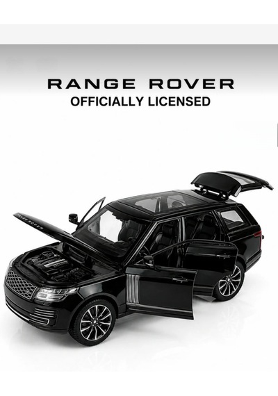 Hmb 1:18 Ölçek Range Rover 50th Annıversary Edıtıon Siyah Minyatür Metal Model Araba