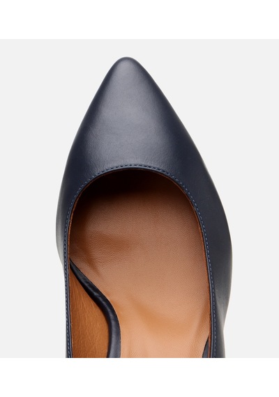 Hotiç Kadın Deri Lacivert Stiletto 01ayh304150a680 Lacivert-navy Lacivert