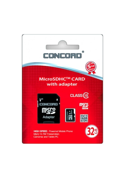 Concord 32Gb Hafıza Kartı Micro Sd Class 10 Adaptörlü C-M32