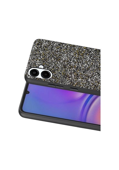 Onegif Samsung Galaxy A07 4g Bright Simli Kapak - Gold 0.2M-Çok Renkli