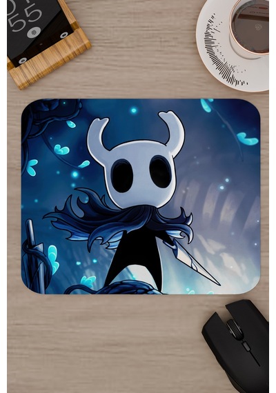 Hollow Knight Kaymaz Dikişli Kauçuk Oyuncu Mousepad V1 - 22x18 Gaming Mouse Pad Fare Altlığı
