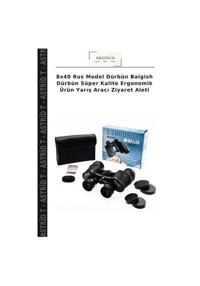 8x40 Rus Model Dürbün Baigish Dürbün Süper Kalite Ergonomik Ürün Yarış Aracı Ziyaret Aleti Çok Renkli