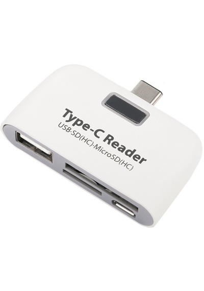 4941 Type C Usb Kart Okuyucu Micro Usb Sd Card Reader Çevirici