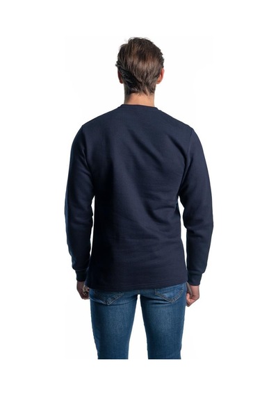 Şensel, Sweatshirt, Lacivert,Sıfır Yaka -107E4645-Kışlık-Pamuklu