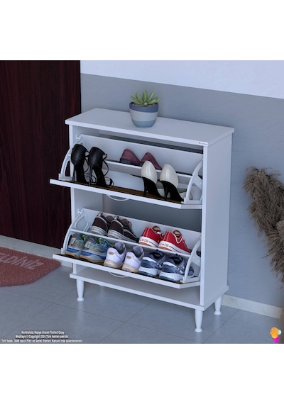 Eliusta Antrex 72 Cm Ceviz 2 Düşer Kapaklı Ayakkabılık 72x90x26 Cm Ayaklı 4 Bölmeli Ayakkabılık Ceviz Eliusta Antrex 72 Cm Ceviz 2 Düşer Kapaklı Ayakkabılık 72x90x26 Cm Ayaklı 4 Bölmeli Ayakkabılık Ceviz