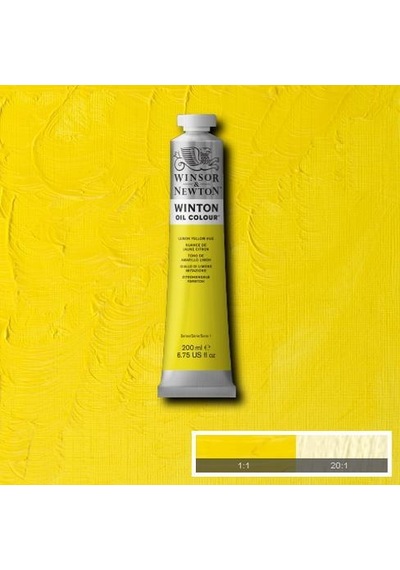 Winsor & Newton Winton Yağlı Boya 200 ML 26 Lemon Yellow Hue