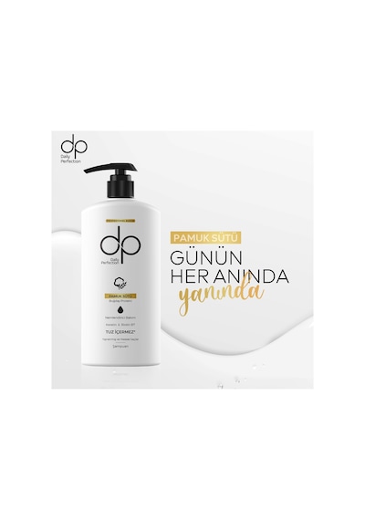 Dp Daily Perfection Şampuanı Pamuk Sütü  500 ML