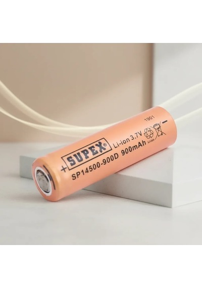 14500 3,7v 900 Mah Lityum Düz Pil