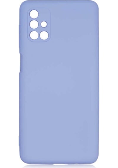 Fibaks Galaxy M51 Uyumlu Kılıf Kadife Lansman Soft Yumuşak Liquid Silikon Kamera Korumalı Mara