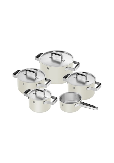 Zwilling Pure Tencere Seti 5 Parça Fildişi Zw-1028806 Zwilling Renkli