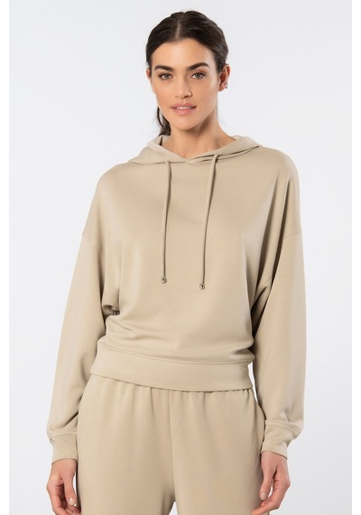 Türen Kadin Kapüsonlu Sweatshirt 3612/bej Bej