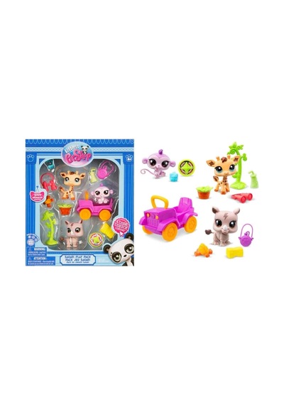 Minişler Safari Temalı Karakter Figür Set 0