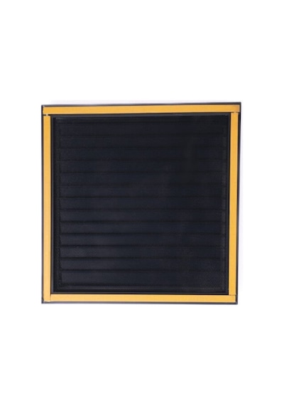Antrasit Gri Alüminyum 35x35 Cm Menfez Banyo Havalandırma Menfezi