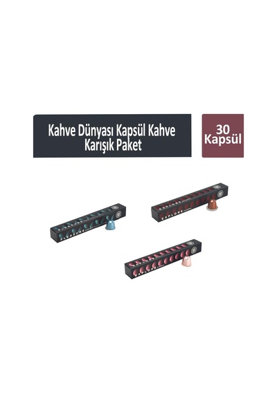 Kahve Dünyası Karışık Kapsül Kahve 3 x 10'lu
