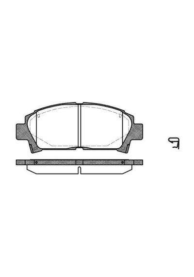HITECH 10246 Ön Balata Avensis 01-02