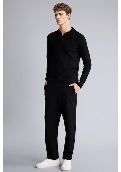 Defacto Relax Fit Beli Bağcıklı Jogger Pantolon G6409ax25wnbk81 Siyah-bk81