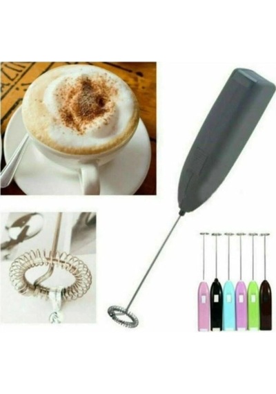 Mini Mixer Kahve Süt Cappucino Köpürtücü Karıştırıcı Metal Diğer
