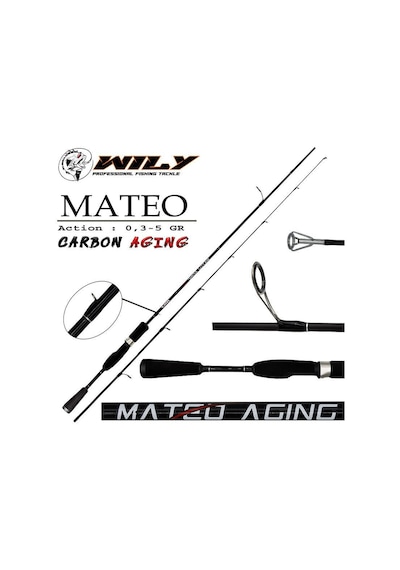 Wily Mateo Aging Kamışı 180 Cm 0,3-5 Gr 81516946