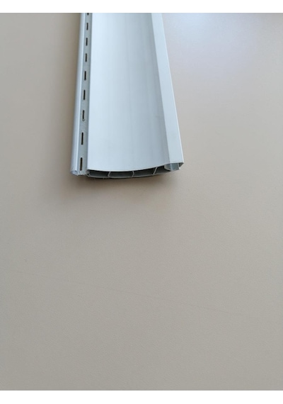 55 Lik Panjur Plastiği 6,00 Mt Beyaz Pvc