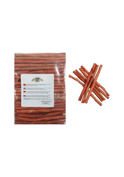 Naturel Burgu Köpek Kemiği 12 Cm 6-7 Gr %100 Doğal, Diş Temizleyici Ve Çiğneme Desteği 160 Adet