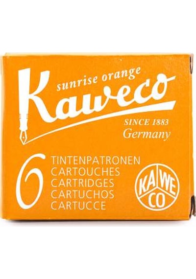 Kaweco 6'lı Turuncu Kartuş 10000998