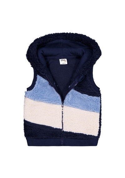 Civil Baby Kuzu Parçalı 6-18 Ay Yelek - Lacivert Soft Lacivert