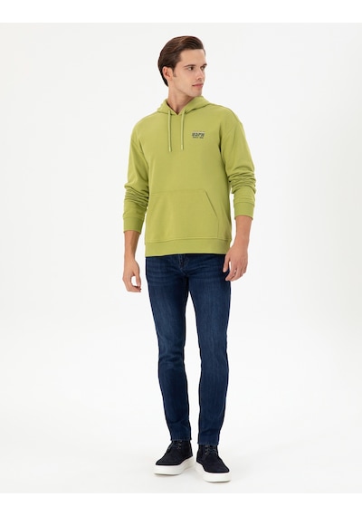 U.s. Polo Assn. Erkek Fıstık Sweatshirt 50293442-vr087 Fıstık Fıstık Yeşili