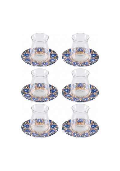 The Mia Limoncello 12 Parça 6 Kişilik Çay Seti Çok Renkli