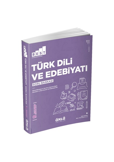Ünlü Yayınları 9. Sınıf Best Türk Dili ve Edebiyatı Soru  Bankası