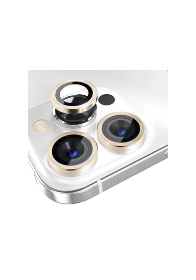 Ally Apple iPhone Uyumlu 15 Pro/15 Pro Max Kamera Lens Koruma Camı- 5775