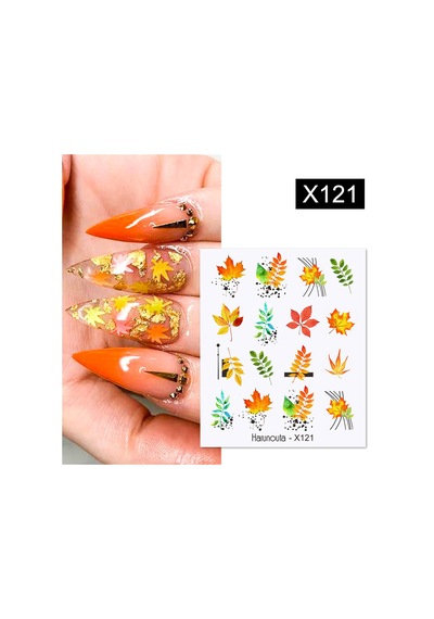 Su Transferli Nail Art Sticker X121 53013-21