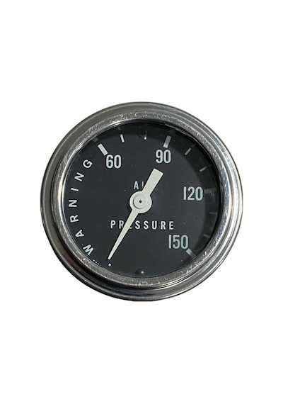 Usa Hava Saati 60-150 Psi Mekanik Rekorlu Borulu Tip 52 Mm