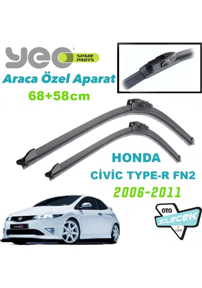Honda Civic Type-R Fn2 Silecek Takımı 2006-2011