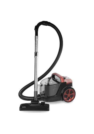 Simfer 6302 Clean Power Toz Torbasız Yatay Süpürge 800W Kırmızı
