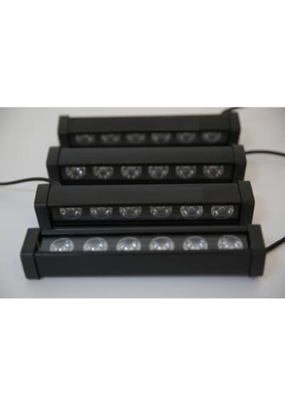 Led Lamba Ledli Panjur Içi Çakar 4x6 Kırmızı-kırmızı