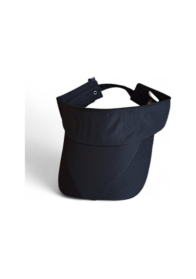 İldeşli Çift Kulanımlı Vizor Ve Spor Outdoor Cap Üskısmı Açılabilen İthal Şapka Siyah