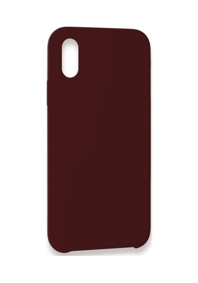 Apple iPhone  Uyumlu-  Xs Max Kılıf Lansman Legant Silikon - Bordo