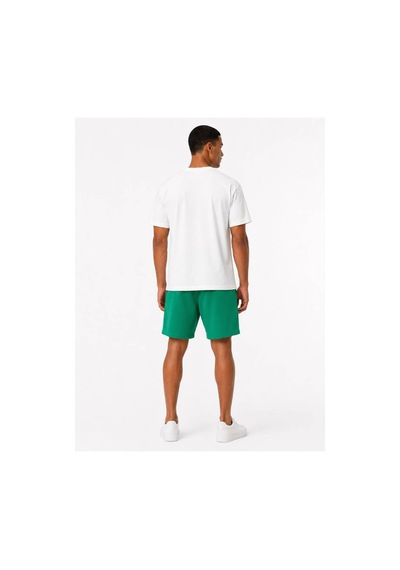Hzr Wear Erkek Regular Fit Rahat Kesim %100 Pamuk Hafif Kalın Beli Bağcıklı Şort Yeşil